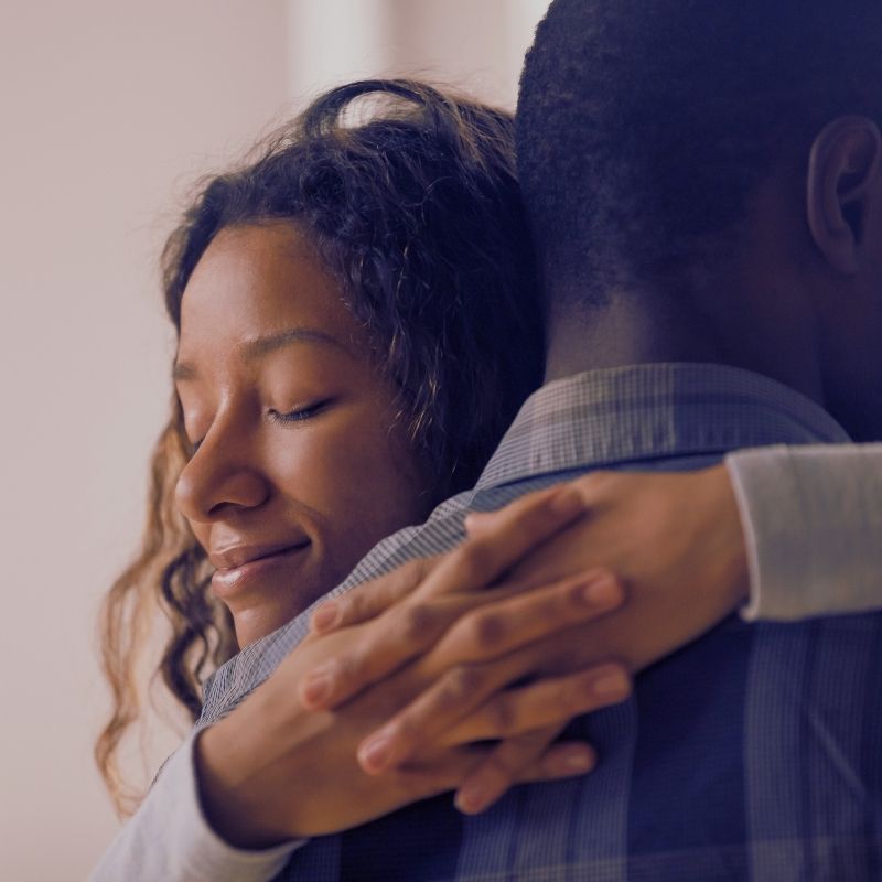 Image of a couple who feels disconnected in Brooklyn, NY
