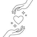 Hands surrounding a heart symbol for beyond talk therapy