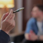 Therapist discussing with a client about healing after betrayal